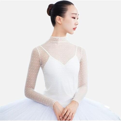 Sexy Dance Clothes Women Lace Top Latin Salsa Rumba Chacha Performance Practice Costume Yoga Ballet Fitness Bodysuit Clothing