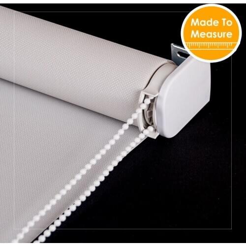 High Quality 38mm Alum Tube Sunscreen Roller Blinds For living room Window shading strong and safe Customized Size