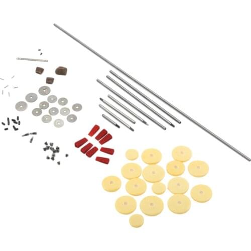 Woodwind Flute Repair Parts 1 Set Screws Spindle Tone Mats for Maintanance