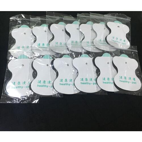 20pcs/lot Health Messenger Electrode Pads Tens Acupuncture Therapy Machine Accessories Medium Low Frequency Massager Patch