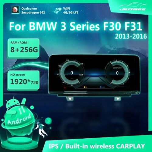 12.3 Inch 256G Android 11.0 Car Radio For BMW 3 Series F30 F31 2013-2016 GPS Navigation Multimedia Player Auto Stereo Reciver