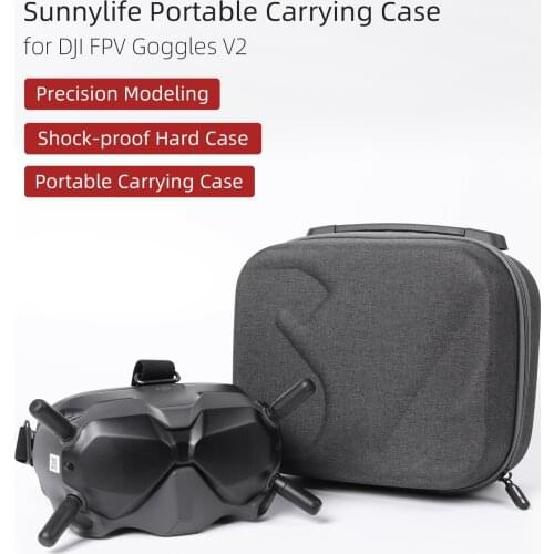 Storage Bag Carrying Case for DJI FPV Goggles V2 Hard Shell Perfectly fit FPV Drone Accessories