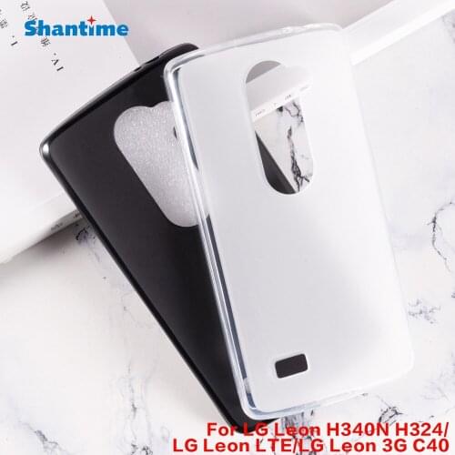 For LG Leon H340N H324 Gel Pudding Silicone Phone Protective Back Shell For LG Leon LTE LG Leon 3G C40 Soft TPU Case