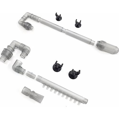 Hot Sale Aquarium External Canister Filter Inlet Outlet Tube Aquarium Filter Accessories Output Input Tube Pipe For 12mm