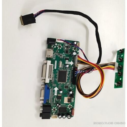 Kit for LP156WHA-SLA1/SLL1/SLA2 HDMI+DVI+VGA Controller Board LED Monitor 40pin Display Screen Panel 1366x768 M.NT68676 LCD