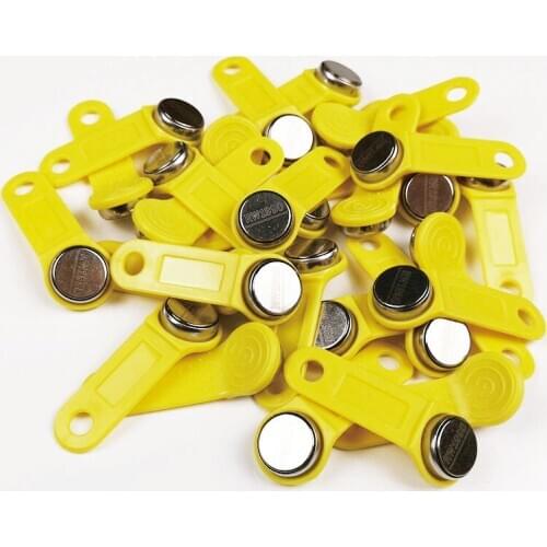 50pcs/Lot RW1990 Rewritable RFID Tag Sauna Key Can Copy Can Change Code RW1990 Touch Memory Key Compatible RW1990 iButton