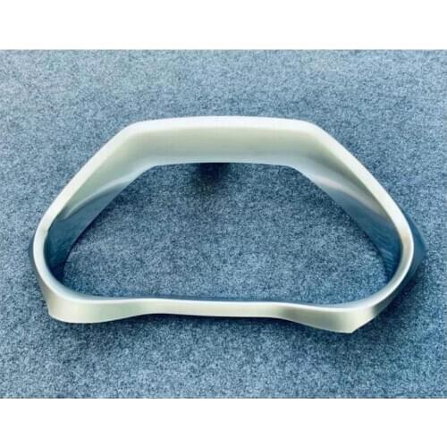 STYO Car ABS Pearl Chrome Interior Instrument Panel Around trim for RHD Harrier Venza 2020 2021