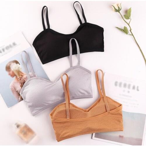 Women Padded Sleep Bralette Comfort Wireless Bras Top Sexy Edge Backless Bra Lingerie Soft Seamless Underwear