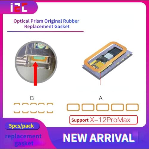 100pcs Original Film Replacement Gasket With Original Glue For Optical Lens Fix Face ID Location for iphone Face ID Rubber fix