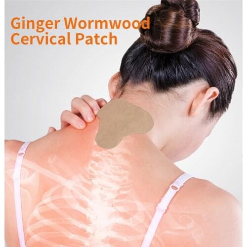 KeMei 15Pcs Lumbar Spine Stickers Arthritis Moxibustion Medical Plaster Wormwood Back Pain Patch Self-heating Bone Pain Relief