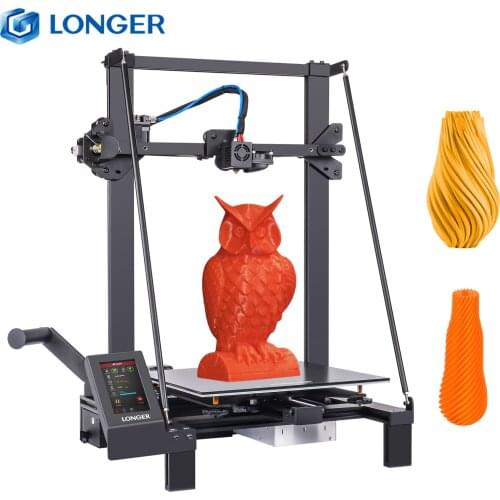 LONGER LK5 Pro FDM 3D Printer 90% Pre-Assembled 300x300x400mm with TMC2208 Ultra-Quiet Driver Filament Detector Resume Printing