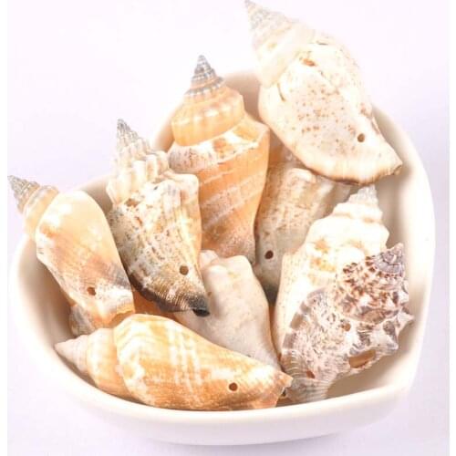 35-45mm 5pcs Natural Shell Loose Beads for jewelry making Bracelet Necklace Earring Making TRS0275