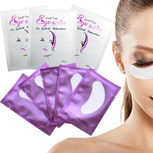 50/10pcs Under Eye Pads for Eyelash Extension Gel Patches Lash Hydrating Paper Stickers Pad Beauty Tools