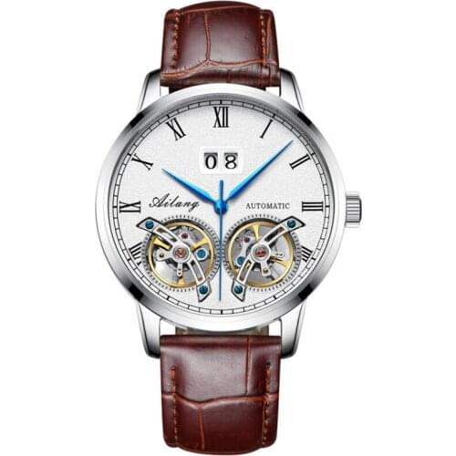 2021 Automatic Mens Watches Top Brand Luxury Men Watch Mechanical Wrist Watch For Men Waterproof Reloj Hombre Tourbillon