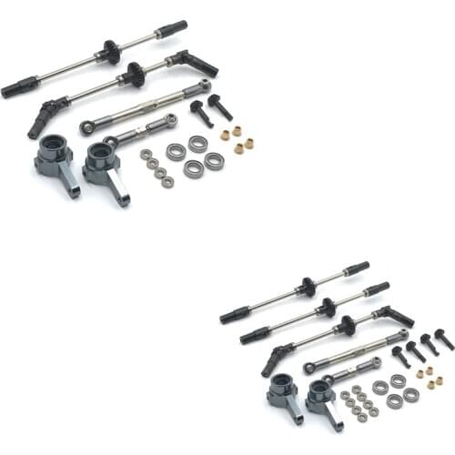 For WPL B14 B24 C14 C24 C34 C44 B16 B36 1/16 RC Car Spare Parts Accessories Upgrade Steel Gear Bridge Axle Gears