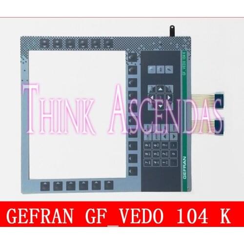 GEFRAN GF_VEDO 104 K Membrane Keypad