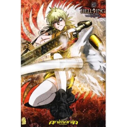 HELLSING Canvas Poster Prints Modern Home Decoration 50X75cm60X90cm Wall Art Painting Nordic Satin Posters
