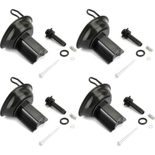 Artudatech 4 Pcs Motorcycle Carburetor repair kit plunger diaphragm for Honda CB400 VTEC CB 400 Motor Bike Accessories Parts