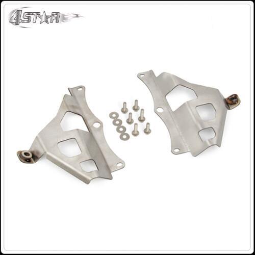 Motorcycle Aluminum Radiator Cooling Guard Protector Bracket Set For YAMAHA WR250F 15-18 WR450F YZ250F YZ250FX YZ450F YZ450FX