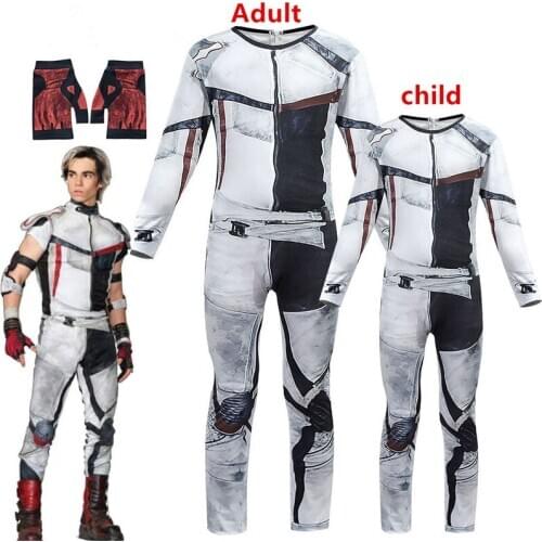 Halloween party Cosplay Descendants3 Peripheral tight-fitting romper parent-child costume Halloween costume performance costume