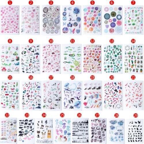 UV Resin Epoxy Resin Craft Materials Filler Sticker Floral Colorful Translucent Crystal Animal Landscape DIY Jewelry Making Tool