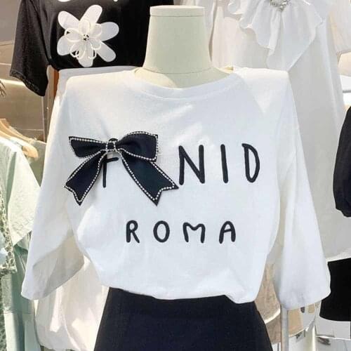 Sweet Letter printed T Shirt Women Korean T-shirt Fashion Tshirt Ullzang Tops Tee Female Clothes