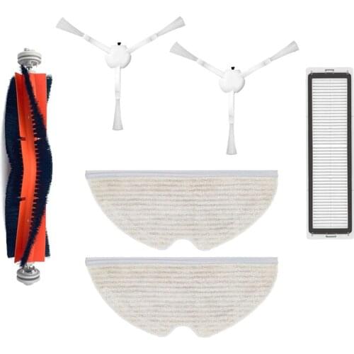Main Roller Side Brush Hepa Filter Mop Cloth for Xiaomi 1C Robot Vacuum Cleaner Accessories Parts Kits