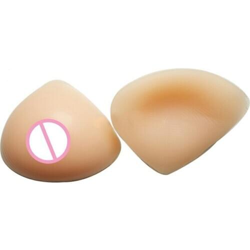 NEW Top Sale Breast 3600g Triangle Silicone Breast Form Fake Boobs For Crossdresser Drag Queen Breast Petals Cosplay Gifts