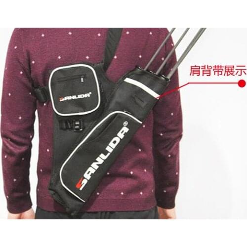 Hunting Archery Recurve Bow Arrow Bag Quiver Waist Bag 700g 53cm