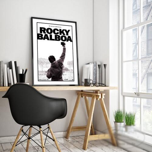 Rocky Balboa 1976 Movie Posters and Prints Wall art Decorative Picture Canvas Painting For Living Room Home Decor Unframed