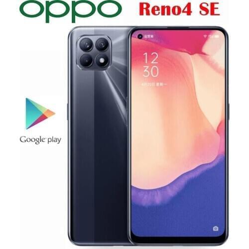 Original New Official OPPO Reno 4 SE 5G Smartphone MT6853V 6.43inch OLED 2400X1080P 4300Mah 65W Super Charge 48.0MP Android 10