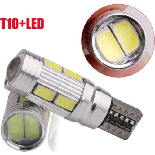 T10 LED Highlight Decoding Lamp Car Wide Light Bulb Highlight License Plate Light Car Led Light Car Accessories Led Car Light