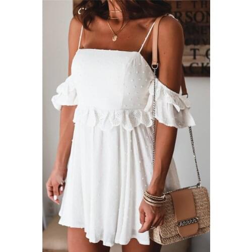 Thefound White Summer Dresses
