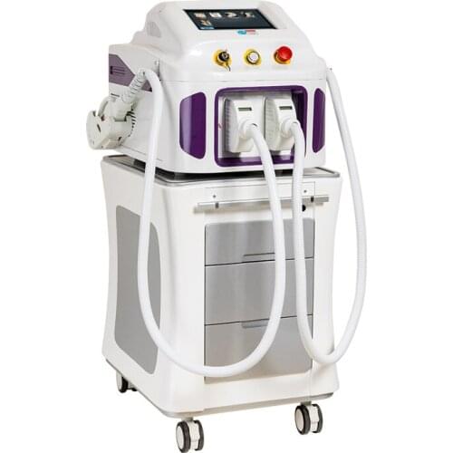 TUV CE approval beauty salon instrument 3 in1 multifunctional salon machine ipl laser hair removal machine ipl opt shr eli