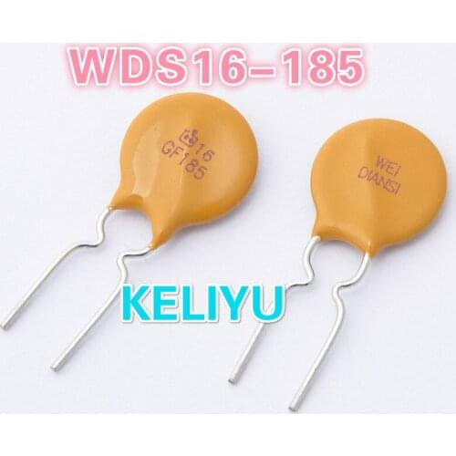 10PCS 50PCS Resettable fuse WDS16-185 16V 1.85A GF185