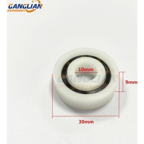 10 Pieces Stahl Folding Machine Bearing Roller 30X10X9mm