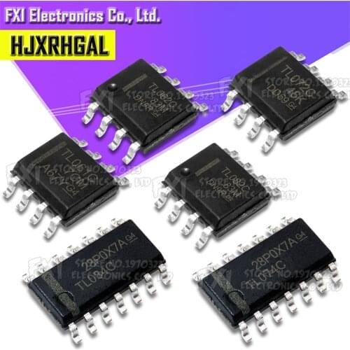 10PCS TL072CDR TL072C SOP8 SOP TL072 SMD LOW-NOISE JFET-INPUT OPERATIONAL AMPLIFIERS New original