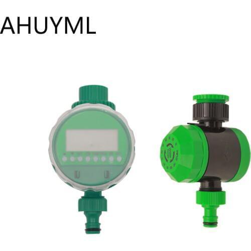 2pcs automatic watering controller timer Garden irrigation controller drip irrigation set timer hose gardening watering system