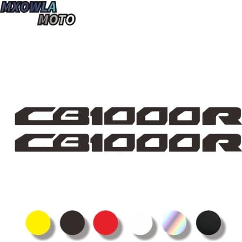 2 X New Sales motorcycle bike Fuel tank Wheels Fairing notebook Luggage helmet MOTO Sticker decals For HONDA CB1000R