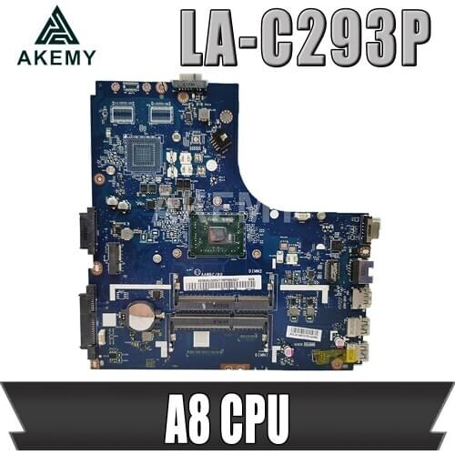 Akemy 5B20J22855 B41-35 Motherboard AAWBC/BD LA-C293P For Lenovo B41-35 Laptop motherboard with A8 CPU