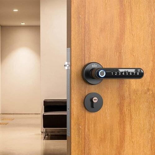 3 in 1 Biometric Smart Fingerprint Door Lock Phone APP Access Control Anti Theft Password Code Pin Electric Wireless BT Locks