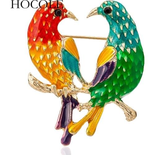 Броши птица на одежду HOCOLE China At AliExpress
