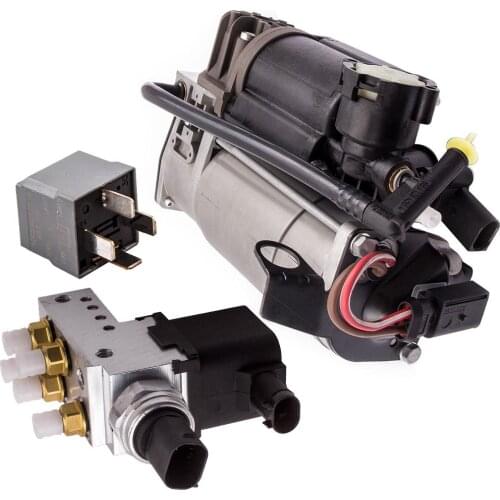 Air Pump Compressor For Mercedes W220 W211 W219 E550 S430 S500 Air Suspension Valve Block A2113200158, 2203200104