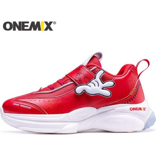 ONEMIX Kids Running Sneakers Summer Children Sport Shoes Leisure Tenis Boy Footwear Lightweight Breathable Girl Teenage Sneakers