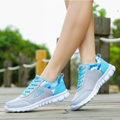 Sneakers Running Shoes for Women Comfortable Breathable Tennis Shoes Lightweight Outdoor Casual Sports Footwears Lace-up