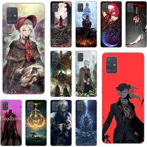 Bloodborne Game Art Soft TPU Phone Case For Samsung A50 A52 A51 A71 A41 A31 A32 A42 A21S A11 A72 A70 A22 A20e A30 A40 A12 Cover