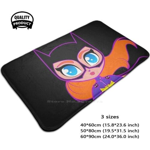 Redhead Cosplayer Barbara Wind Bat - Cape Redhead Cute Kawaii Sweet Sexy Pin - Up Comic Women Soft House Family Anti-Slip Mat