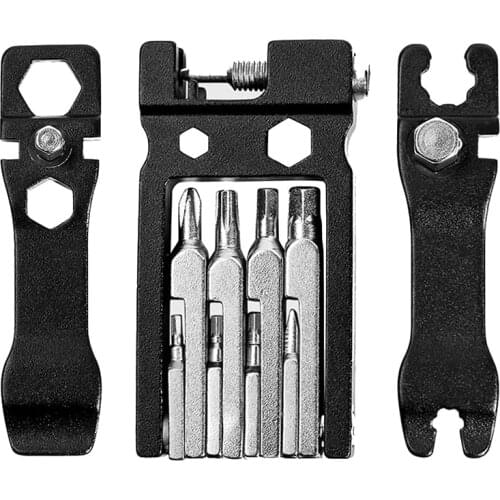 20 in 1 Multitool Bike Repair Tools Kit Steel Bicycle Tool MTB Road Hex allen/Wrench/Torx/Chain Cutter Tools For Bicycle Tool