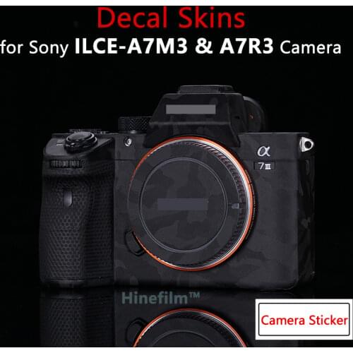 A7M3 Camera Anti-scratch Coat Wrap Cover Film For Sony A7RIII A7III A73 Camera Skin 3M Material Protector Sticker Leaves NO glue