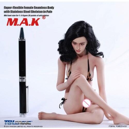 Full set figure for collectiion 1/6 pale doll PLMB2014-S01 Phicen female gril young lady seamless body for 12" PH with head